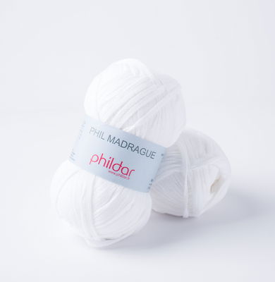 Phildar Phil Madrague Blanc 10 op=op 
