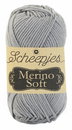 Scheepjes Merino soft 604 Lowry - grijs (op=op uit collectie)