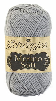 Scheepjes Merino soft 604 Lowry - grijs