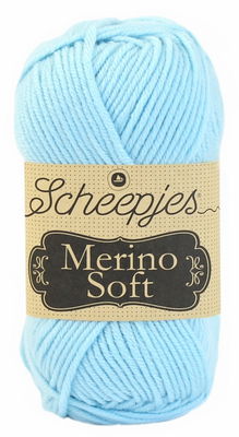Scheepjes Merino soft 614 Magrite - licht blauw