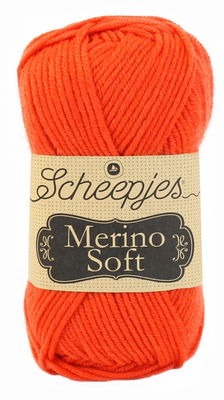 Scheepjes Merino soft 620 Munch - fel oranje