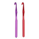 Haaknaald nr 10 metaal gekleurd