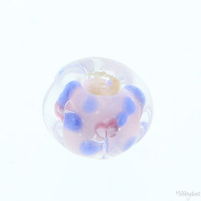 Kraal 10 mm glas - wheelnut CF1\81105\c op=op 