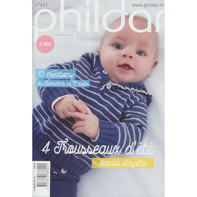 Phildar nr 641 - 13 modellen voor de baby