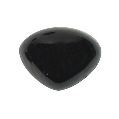 Neus 21 a 16 mm rond zwart 5 stuks 