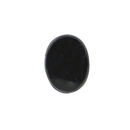 Ogen 6,5 mm Ovaal zwart  (5 paar)