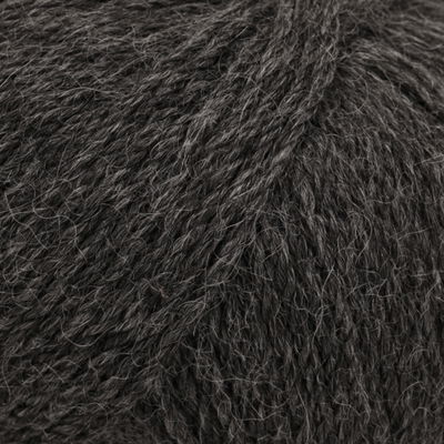 DROPS Puna 08 zwart - antraciet