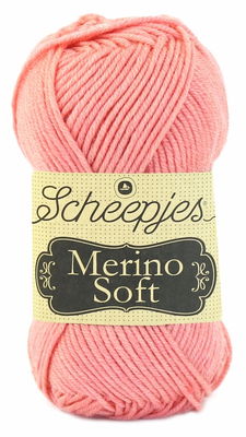 Scheepjes Merino soft 633 Benett - roze zalm