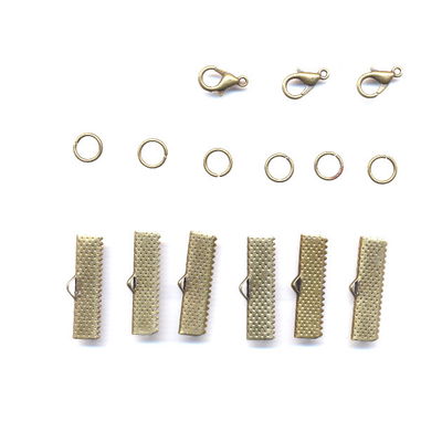 Sieradensluiting 25 mm brons - 4970010007