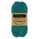 Scheepjes Catona 401 Dark Teal (50 gram) - oud blauw