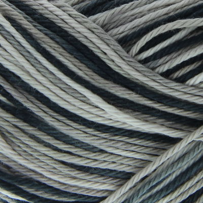 Lammy Yarns Rio multi 620 wit grijs zwart op=op 