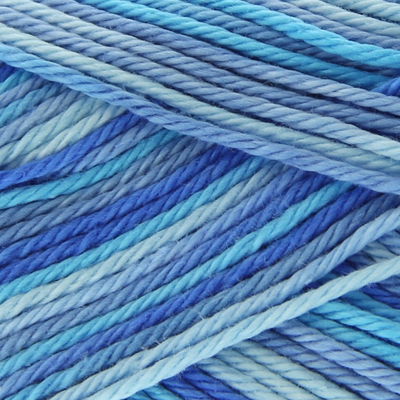 Lammy Yarns Rio multi 623 blauw