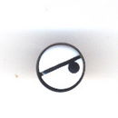 Ogen 12 mm - angry bird stripfiguren (2 paar)