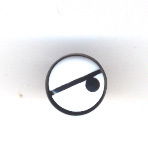 Ogen 12 mm - angry bird stripfiguren 2 paar 