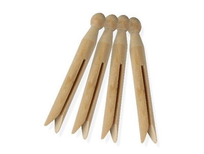 Wasknijpertjes bol 11 cm 6 stuks 