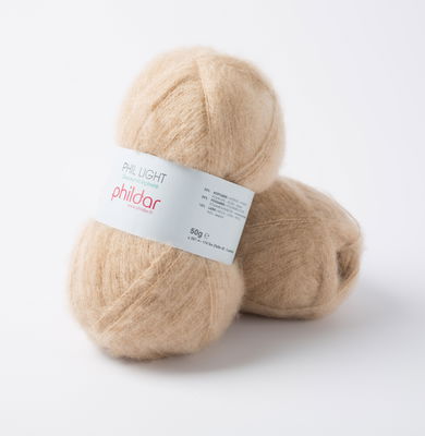 Phildar Phil light Biche 24 - 1192 - bruin zand