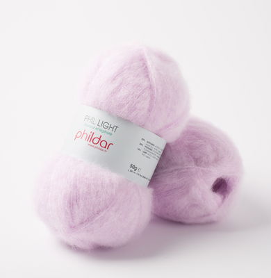Phildar Phil light Lilas 26 - paars lila op=op 