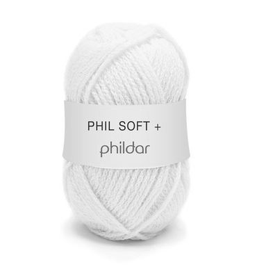 Phildar Phil Soft plus Blanc op=op 