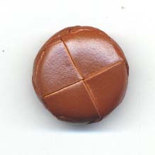 Knoop 24 mm nepleer camel