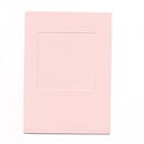 Kaart met enveloppe pass parttout vierkant (5 stuks) - zalm