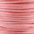 Satijnkoord 3 mm 032 zalm roze - Kumihimo (5 mtr)