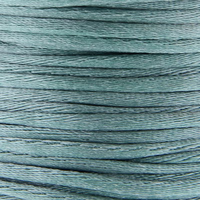 Satijnkoord 3 mm 018 licht oud groen - Kumihimo 5 mtr 