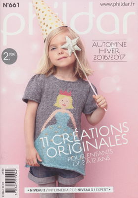 Phildar nr 661 - 11 patronen voor kinderen van 2 tot 12 jaar