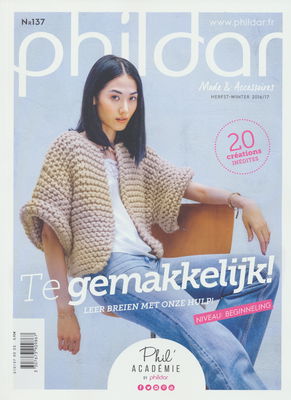 FRANS BLAD Phildar nr 137 Niveau debutant op=op 