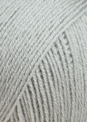 Lang Yarns Merino 400 lace 796.0023 zilver grijs op=op 