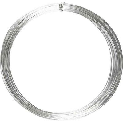 Ijzerdraad 1 mm - 518315 zilver 16 meter 