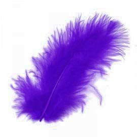 Veer 22 cm ca paars 10 stuks 