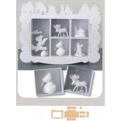 MDF verzamelkastje winter op=op 