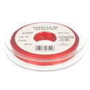 Lint satijn 3 mm rood (per meter)