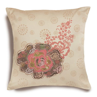 Borduurpakket kussen bloem 35 a 35 cm 