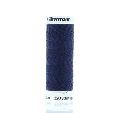 Gutermann 310 Naaigaren marine blauw op=op uit collectie 