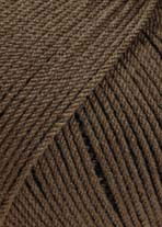 Lang Yarns Merino 130 compact 957.0068 bruin op=op uit collectie 