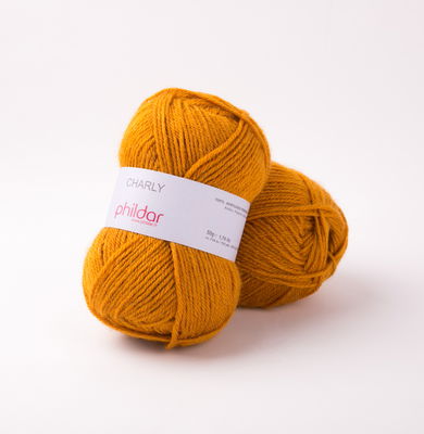 Phildar Charly Giraf 0044 - bruin oranje op=op 