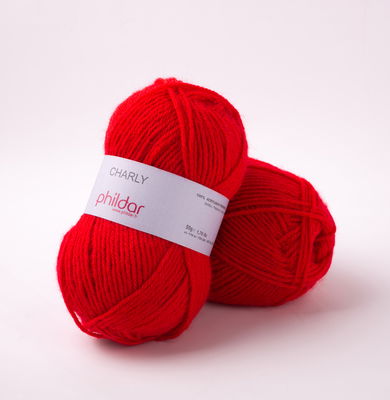 Phildar Phil Charly Rouge op=op uit collectie 