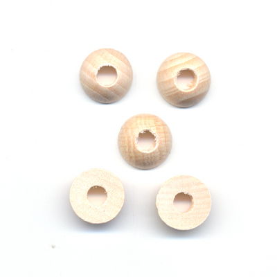 Steunvoetje rond hout 30 mm 5 stuks 