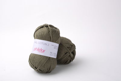 Phildar Phil coton 2 Militaire 0098 op=op uit collectie 