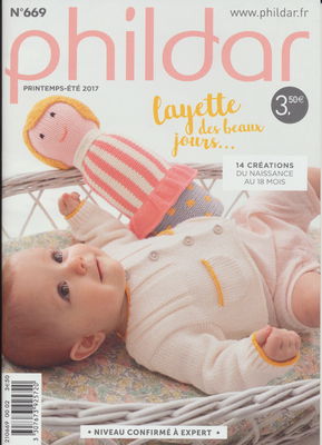 Phildar nr 669 14 patronen voor 0 t/m 18 maanden