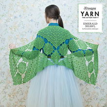 Scheepjes Yarn after party no. 03 omslagdoek Emerald