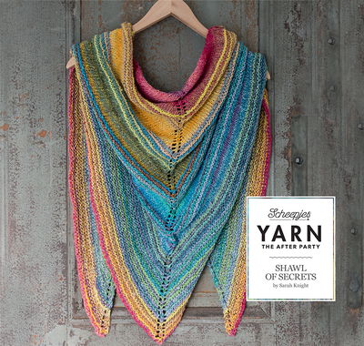 Scheepjes Yarn after party no. 06 shawl of secrets