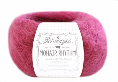 Scheepjes Mohair Rhythm 686 merengue - zacht roze