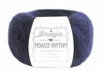 Scheepjes Mohair Rhythm 681 vogue donker blauw