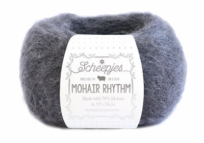 Scheepjes Mohair Rhythm 685 hip hop - jeans blauw