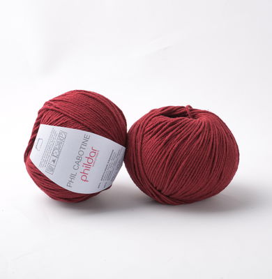 Phildar Cabotine Bordeaux op=op 