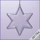 Plexiglas ster 10 cm (op=op)