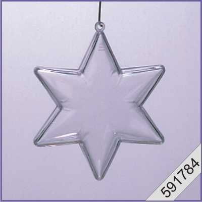 Plexiglas ster 10 cm op=op 