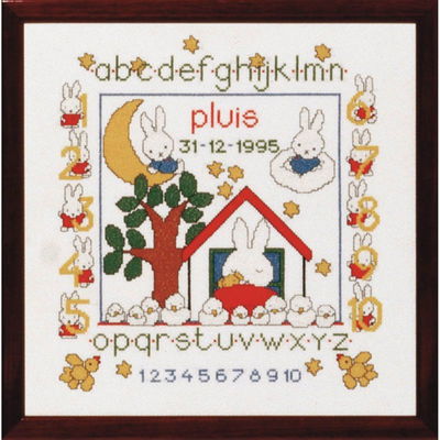 Nijntje geboortetegel - Pluis